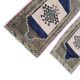 Vintage Turkish hallway rug 53x1 cm