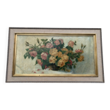 Large Still Life Flowers Painting 136 x 68