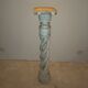 Carved wooden column
