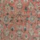 3x9 Vintage All-Over Floral Red Turkish Runner Rug, 92x286Cm