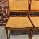 Set of 6 wooden chairs