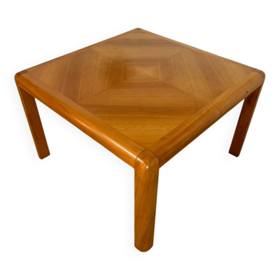 Table de repas bois clair /  rallonge design scandinave des années 70