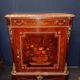 Napoleon III Support Table in Floral Marquetry