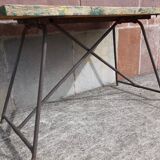 Folding workshop table