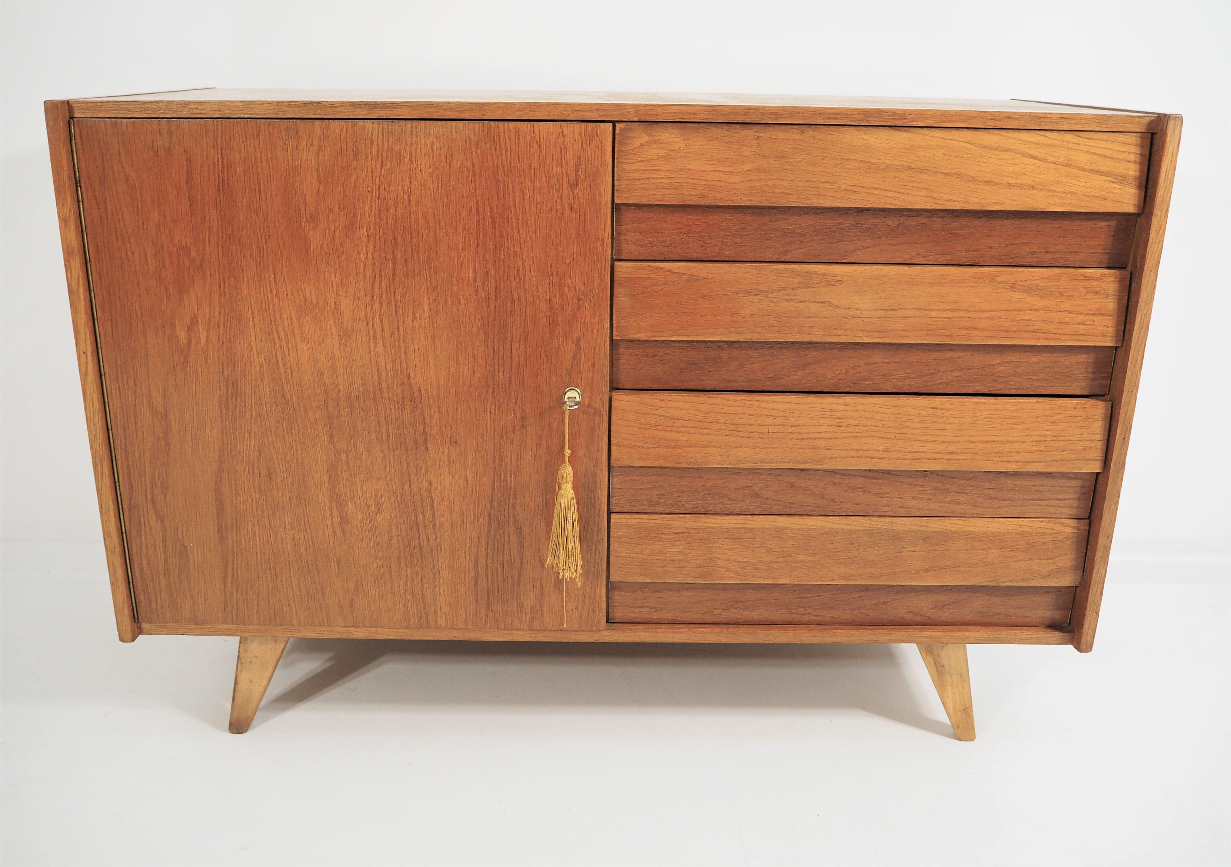 Jiri Jiroutek sideboard for Interier Praha, 1960s