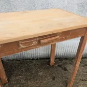 Petite table de ferme, console, bureau