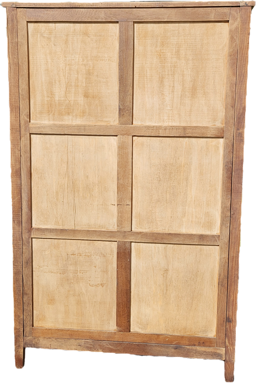 Parisian wardrobe storage cabinet oak wood