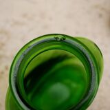Series of 3 vintage glass jars