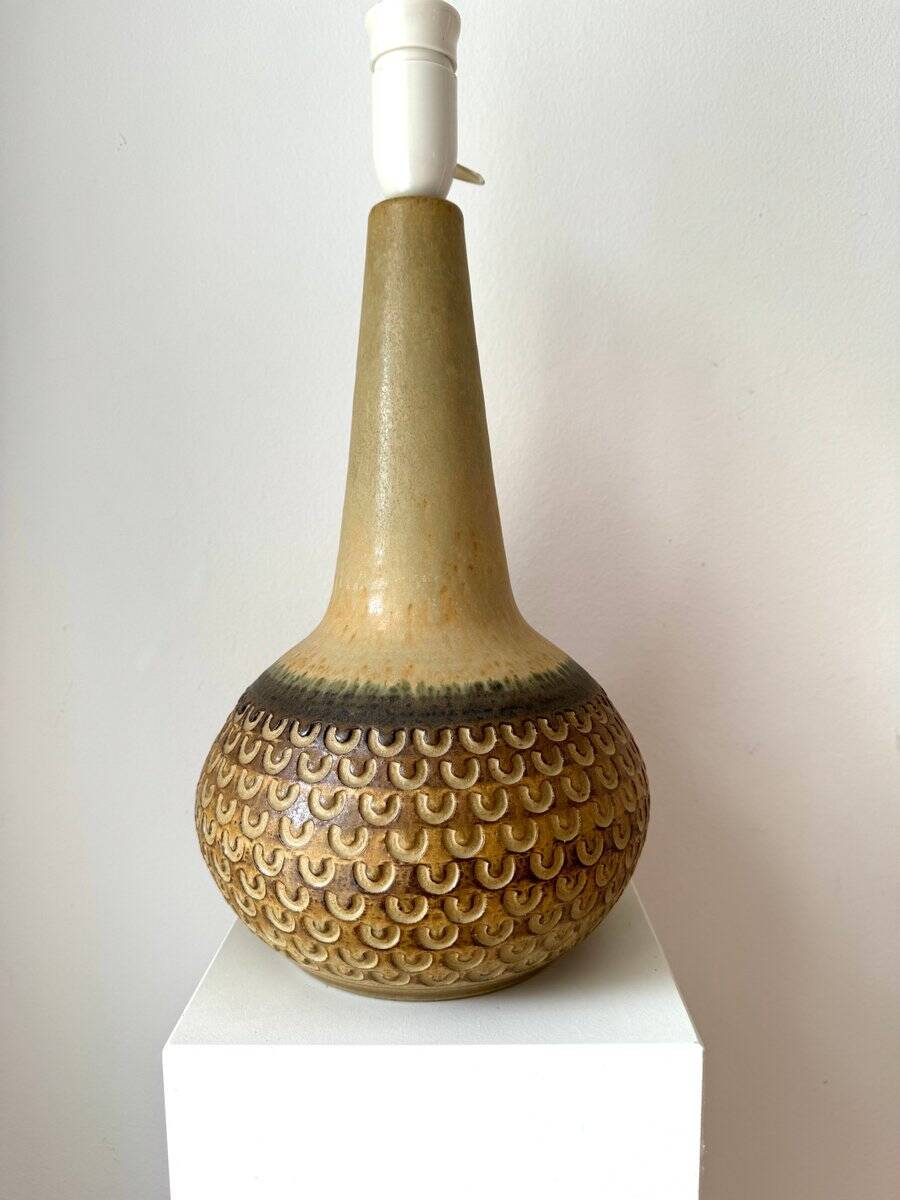 Table or floor lamp by Einar Johansen for Søholm Stentøj, Denmark, 1960s