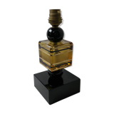 Art Deco style lamp foot in glass and ceramics