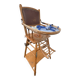 Vintage wooden high chair