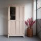 Armoire parisienne rose poudrée