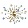 Murano glass sputnik chandelier
