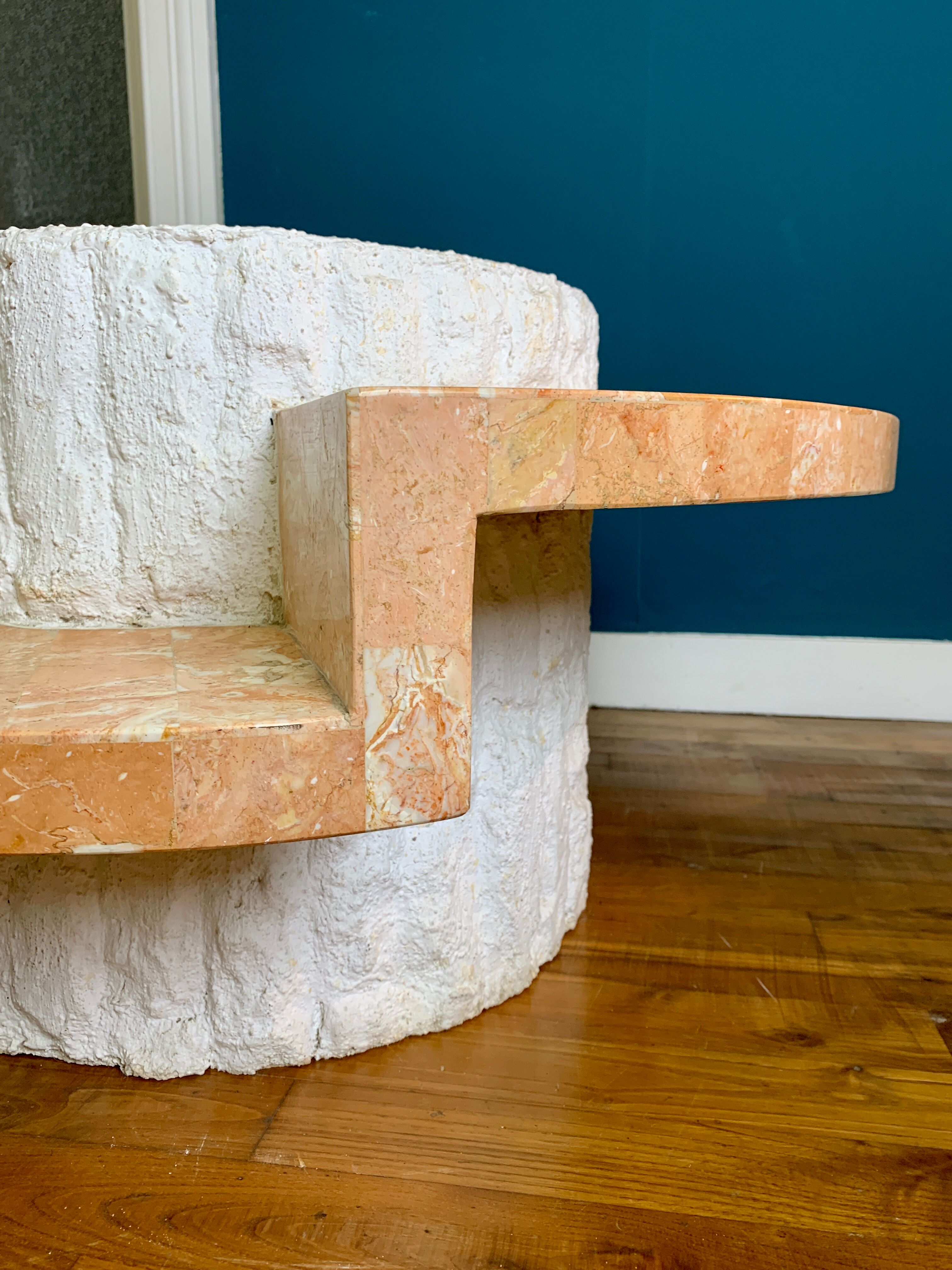 Table basse en travertin Magnussen Ponte