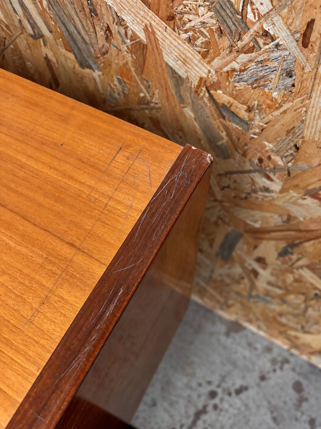 Large vintage sideboard from the 1960s – Mid-Century furniture