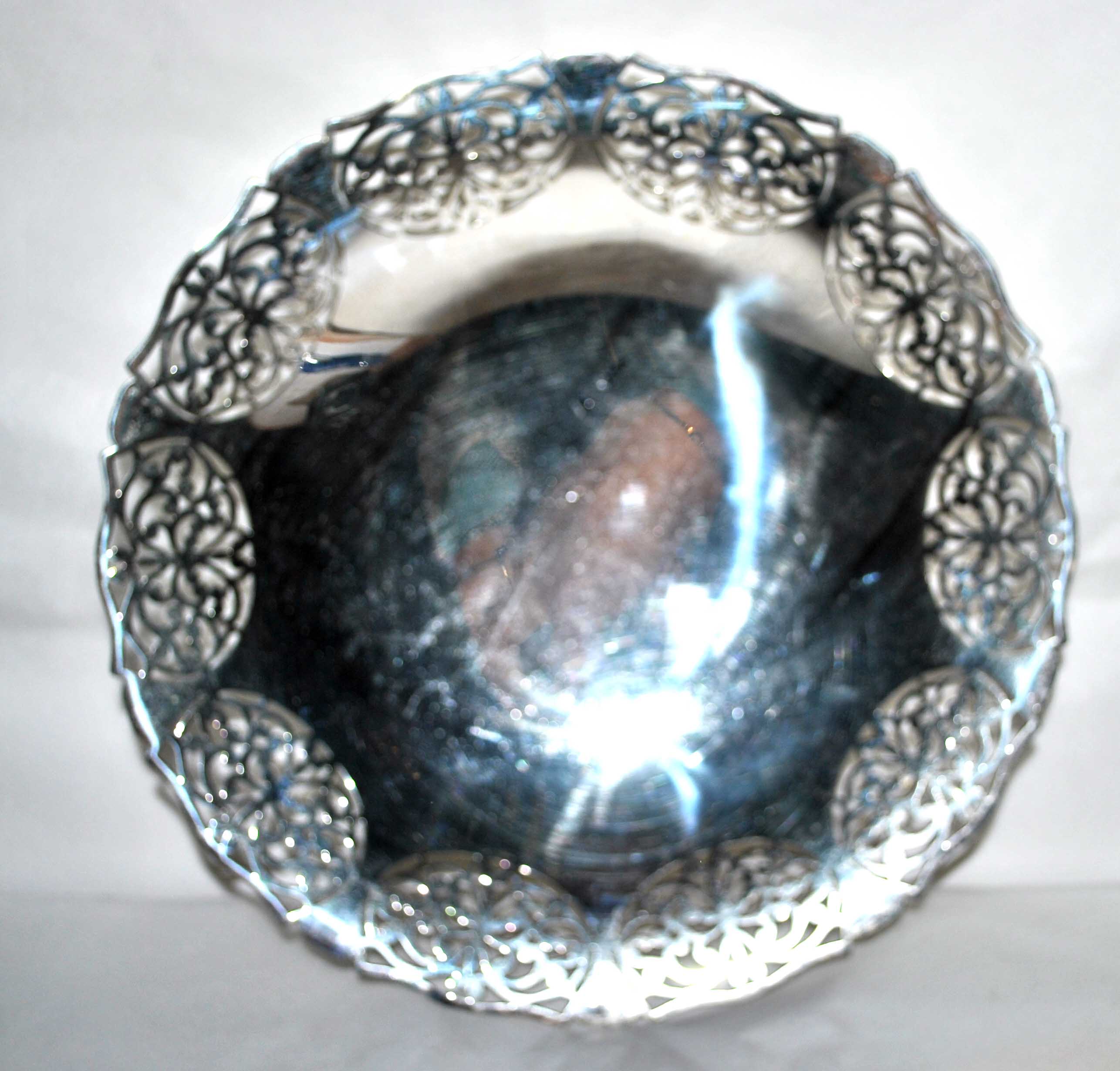 Vintage tripod cut in silver metal ERB Sweden - Prima NS Silver - Sweden