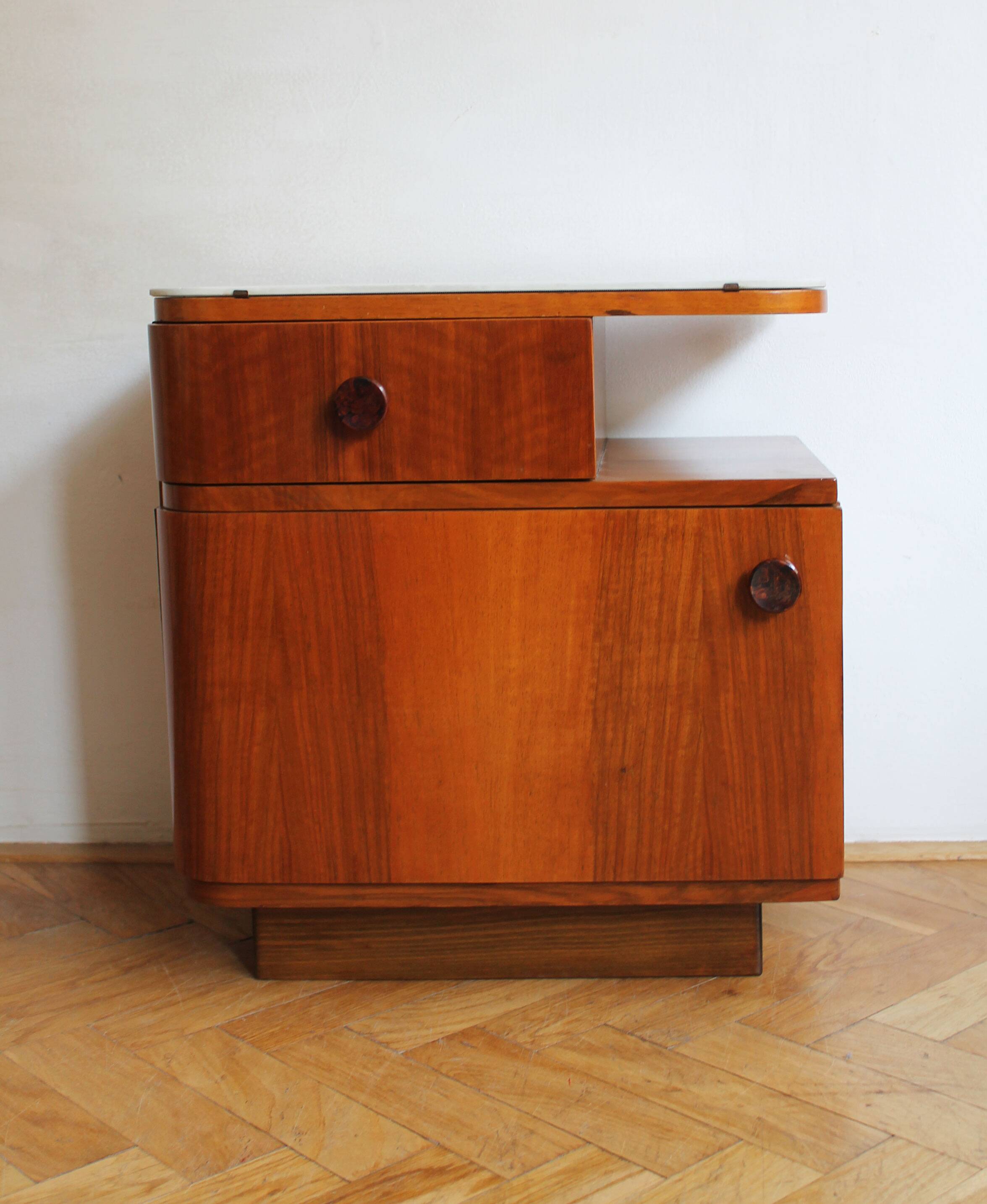 Pair of 1950s bedside tables