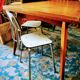Set of 4 chairs in formica