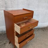 Vintage chest of drawers, high chest of drawers