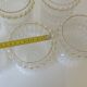 Set of 6 Vintage Replacement Glass Shades / DIY Hanging Lamp / Bedside Ligh