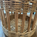 Vintage wicker bread basket