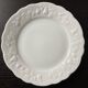 12 White Limoges porcelain dessert plates - Philippe Deshoulieres