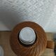 Vintage 70s rattan bamboo thermos carafe