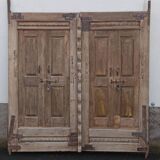 Double porte ancienne en bois