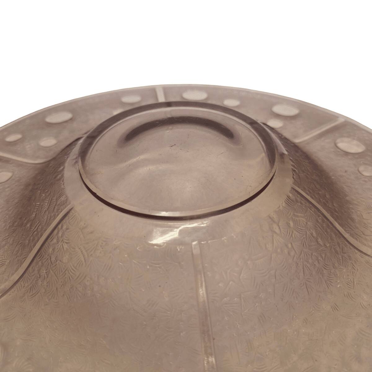 Art Deco Bowl Pink By Verlys France, 1930/40s