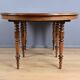 Extendable Walnut Table, Louis-Philippe Style – Late 19th Century