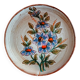 Vallauris 1970, hand-made terracotta plate