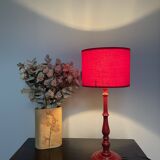 Red Madura table lamp