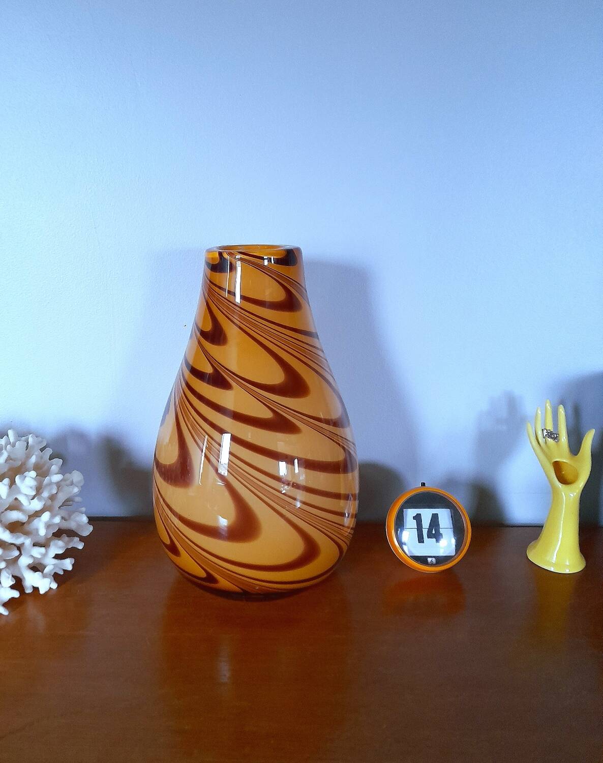 Carlo Moretti vase, Murano 1970.