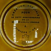 Ceramic pie dish, Gien, Chambord
