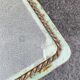 Glass and metal coffee table, Neoclassical/Art Deco