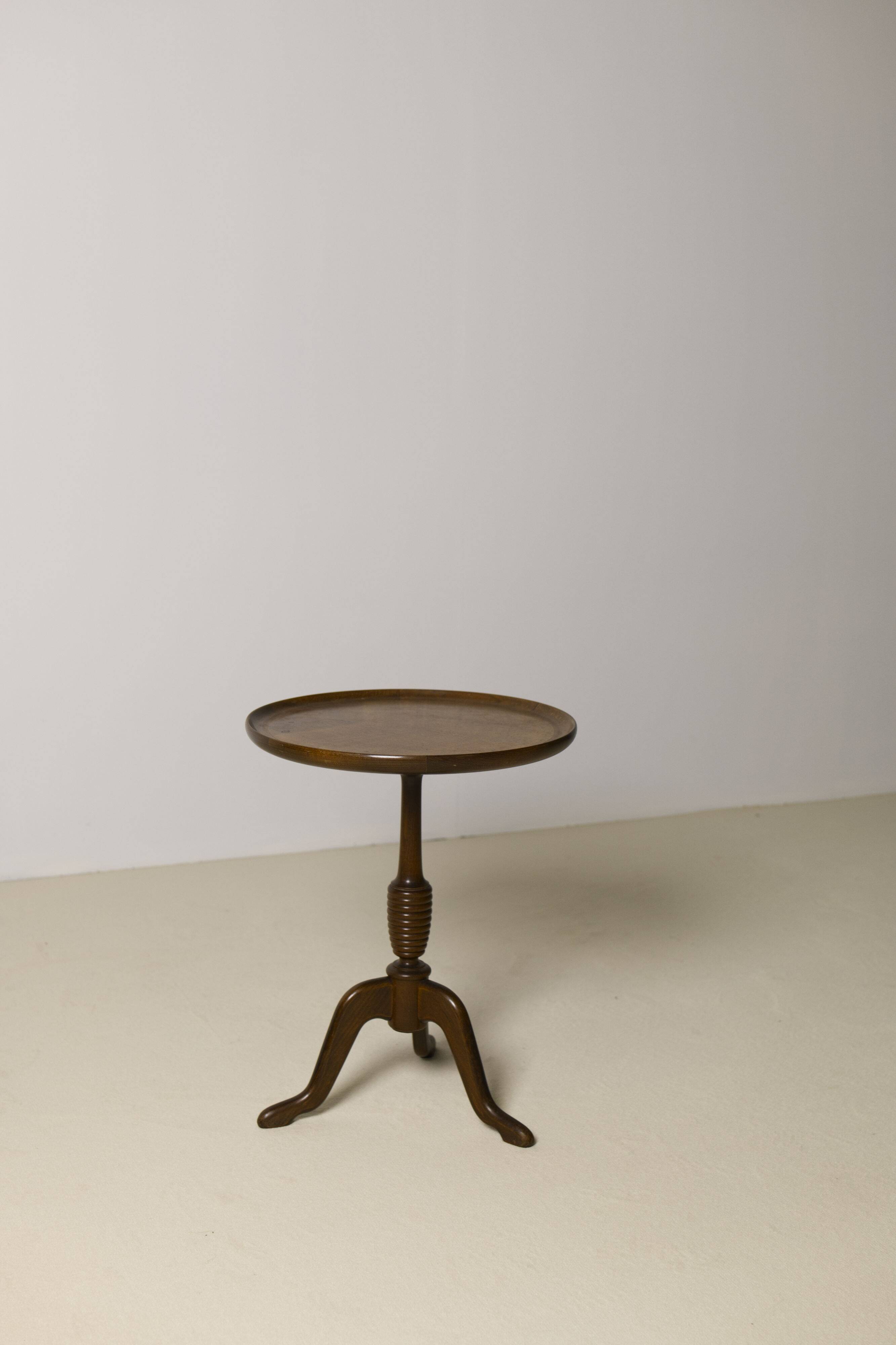 Mahogany side table by Anton Kildeberg, Denmark 1960's
