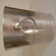 Silver metal champagne seal