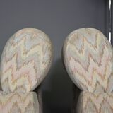 Missoni armchairs, 1970s, set of 3