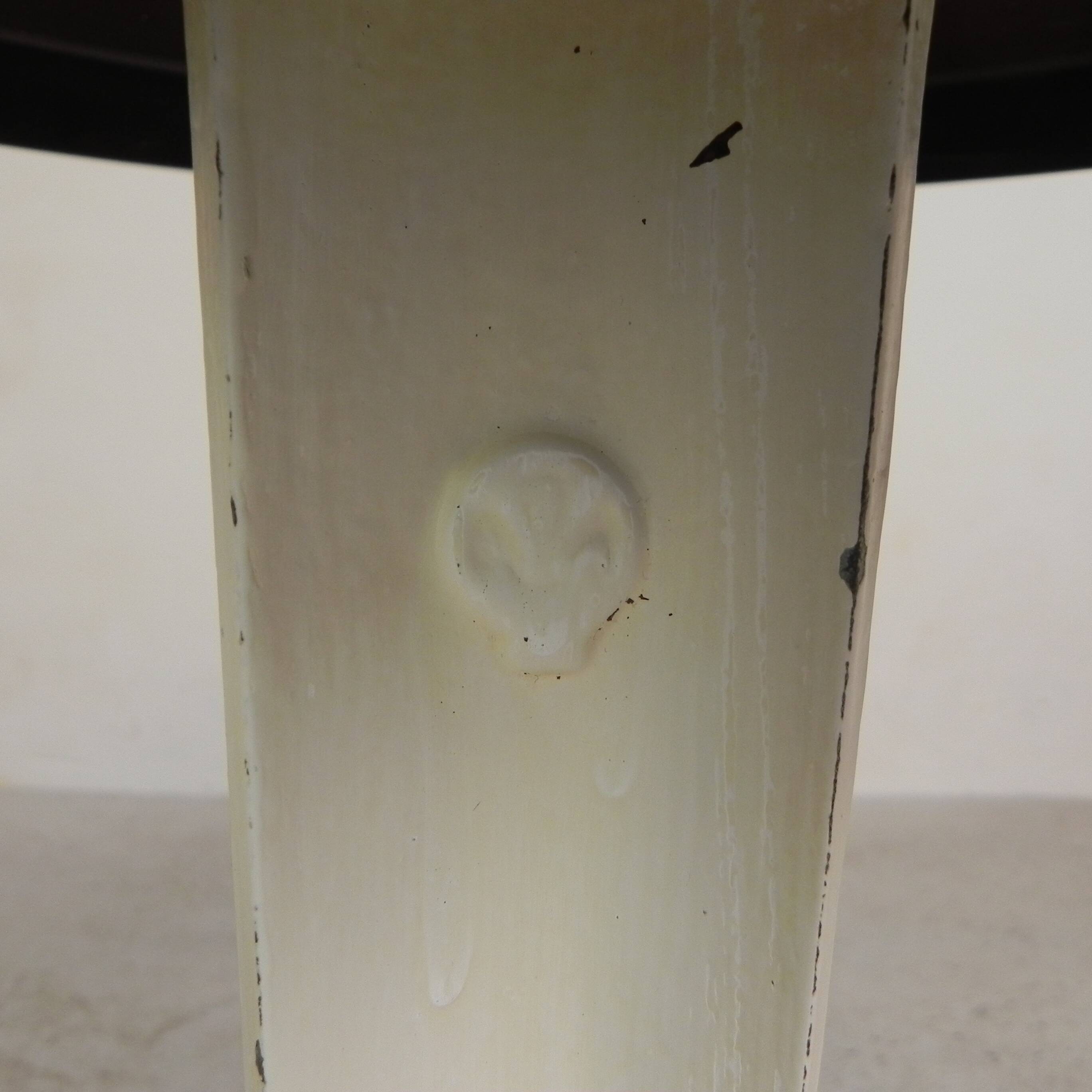 Art Deco bistro table with bakelite top, Louis Vuitton, REX, 1930s