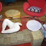 Vintage perforated metal tray by mathieu mategot for artimeta 1960