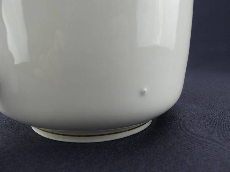 Antique porcelain teapot