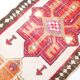 Red & Brown Oriental Persian Runner Rug, 84x334Cm
