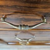 Commode Art Déco avec poignées en laiton