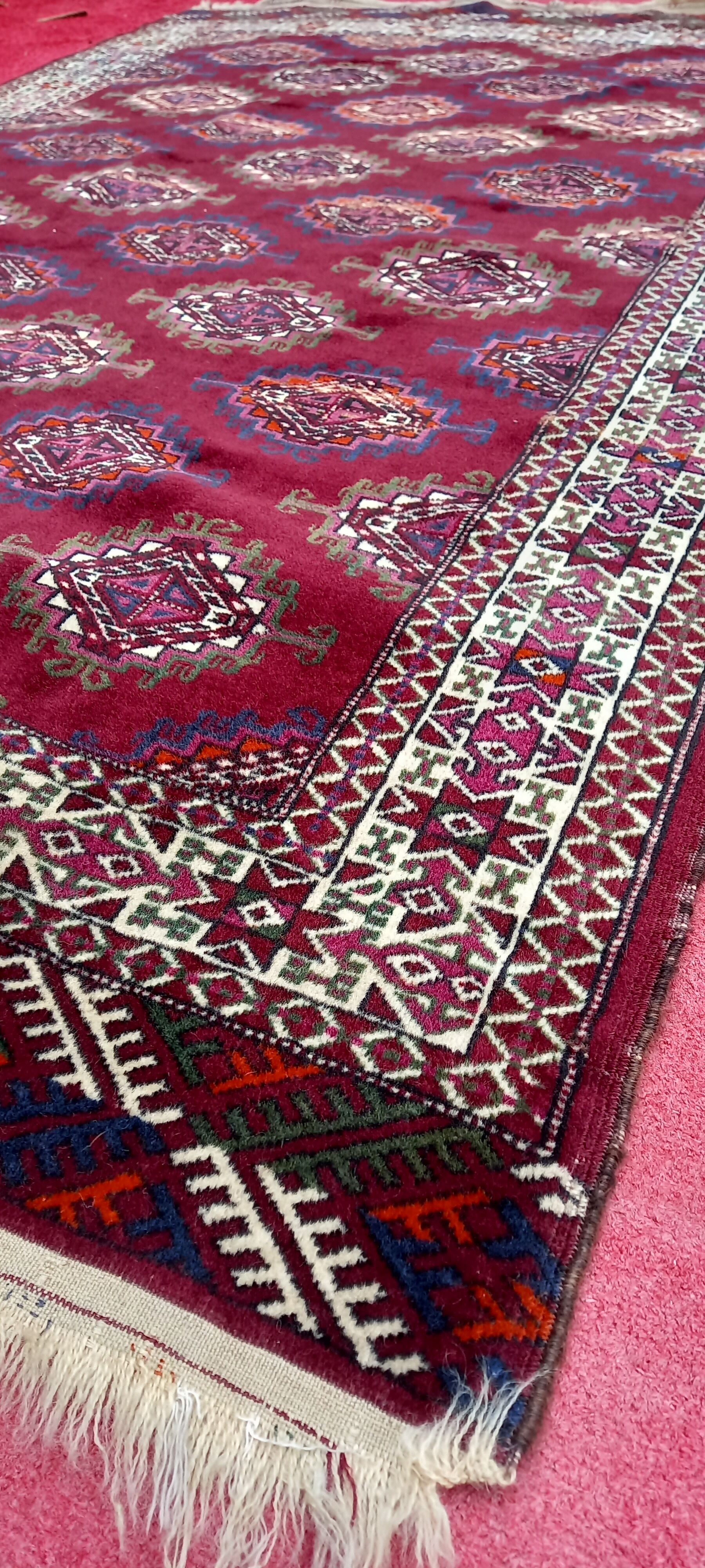 Old carpet boucara beshir