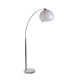 Lampadaire arc des années 1960, plaqué chrome
