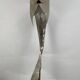 Fish in stainless steel Lighting object from Reinhard Stube