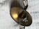 Hanging lamp in granite glass 1950