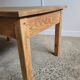 Table basse en bois massif