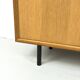Oak Cabinet with One Sliding Door from WK Möbel, 1960s