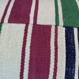 Vintage turkish kilim cushion cover , 40 x 60 cm